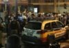 Após ação policial, ônibus são recolhidos, mas greve continua