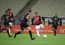 Flamengo perde para o Ceará em Fortaleza