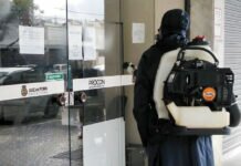 Equipe de descontaminação da Guarda Municipal realiza ação no Procon